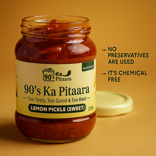 Lemon (sweet) Pickle| 90's Ka Pitaara